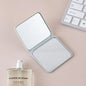 Zonyin Custom Logo Double Sided Square Small Mirror Portable Folding Travel Compact Makeup Pocket Mirror for Girl Women Gifts