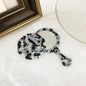 Zonyin Portable Acetate Handheld Pocket Makeup Mirror Vintage Custom Logo Cosmetic Mirror in Colorful Acetate for Girls and Kids