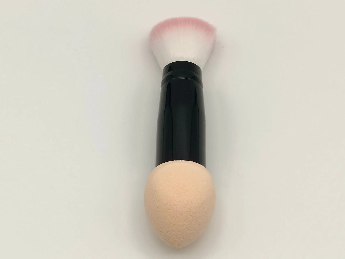 Zonyin Multi-Colored Cheap Portable Small Mini Double Headed Makeup Sponge and Powder Brush for Face