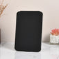 Zonyin High Quality Folding LED Makeup Desktop Mirror USB Rechargeable Pu Leather Portable Travel Standing Mirror with Led Light
