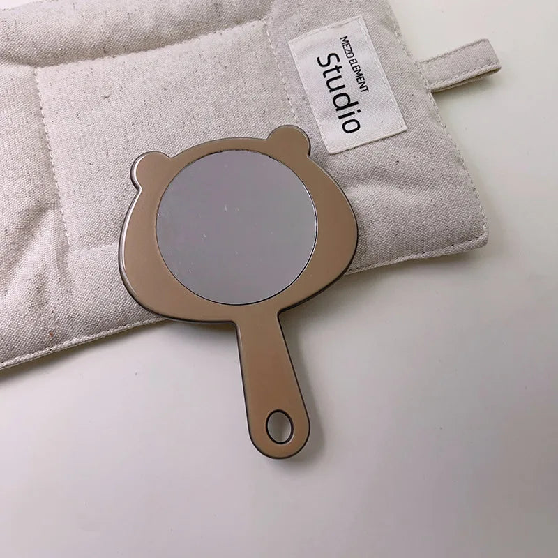 Zonyin Promotion Capybara Makeup Mirror and Comb Cute Acetate Portable Handheld Small Cosmetic Mirror With Car Keychain Pendant