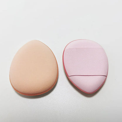 Zonyin Wholesale Cheap Mini Droplet Shaped Cosmetic Puff Small Pointed Finger Foundation Powder Puff for Make up