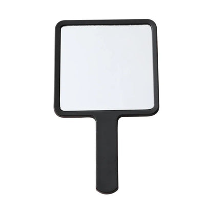 Zonyin Hot Sale Portable Square Round Makeup Mirror Small Handheld Cosmetic Hand Mirror for Girls Woman With Custom Logo