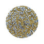 Zonyin Rhinestone Folding Makeup Mirror Crystal Double Sided Pocket Mirror Portable Round Compact Cosmetic Mirror for Wedding