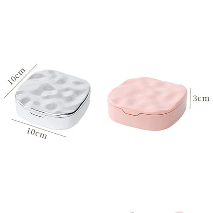 Zonyin New Arrive High Quality Electroplate Sparkling Makeup Mirror Private Label Travel Cosmetic Mirror With Jewelry Organizer