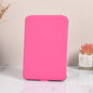 Zonyin High Quality Folding LED Makeup Desktop Mirror USB Rechargeable Pu Leather Portable Travel Standing Mirror with Led Light