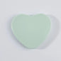 Zonyin Best Seller Personalized Heart-Shaped Compact Pocket Makeup Mirror Foldable Magnifying Travel Mirror ABS Plastic Gift