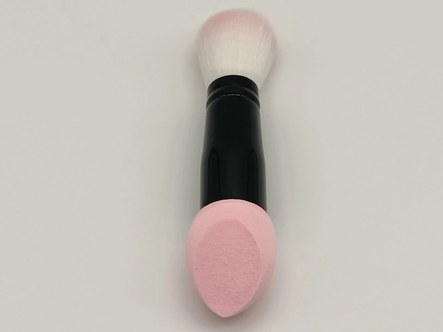 Zonyin Multi-Colored Cheap Portable Small Mini Double Headed Makeup Sponge and Powder Brush for Face