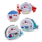 Zonyin Cute Rabbit Double Side Folding Makeup Mirror Cartoon Creative Keychain Pendant Portable Compact Mirror