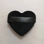 Zonyin Wholesale Powder Puff Custom Logo Soft Velour Cosmetic Puffs Pink Heart Powder Puff