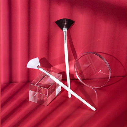 Zonyin Hot Selling Wholesale Acid Brushes New Face Mask Brush Skin Peeling Stock Small Fan Shade Slant Head Makeup Brush