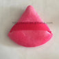 Zonyin Top Seller Triangle Powder Puff Makeup Sponge Soft Velour Cosmetic Puff Black Velvet Loose Powder Puffs for Face