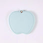 Zonyin Wholesale Gold Silver Apple Designed Travel Makeup Mirror Custom Logo Portable Small Pocket Mirrors for Christmas Gifts