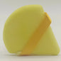 Zonyin Super Soft White Velvet Triangle Powder Puff Face Makeup Sponge Cosmetic Puff for Loose Powder
