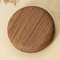 Zonyin Wood Grain PU Leather Makeup Mirror Portable Double Sided Folding Pocket Mirror Cute Compact Cosmetic Mirror for Gift