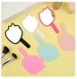 Zonyin New Arrival Strawberry Shape Customized Portable Mini Handheld Plastic Cosmetic Makeup Mirror for Children Girls