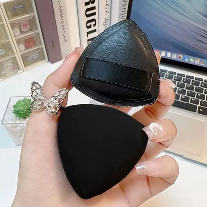 Zonyin New Arrival High Density Black Triangle Beauty Blending Sponge Water Drop Shaped Cosmetic Sponge Puffs for Foundation