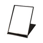 Zonyin Wholesale Folding Cosmetic Mirror Customize Logo Printable Rectangle Foldable Portable Makeup Mirror Promotional Gifts