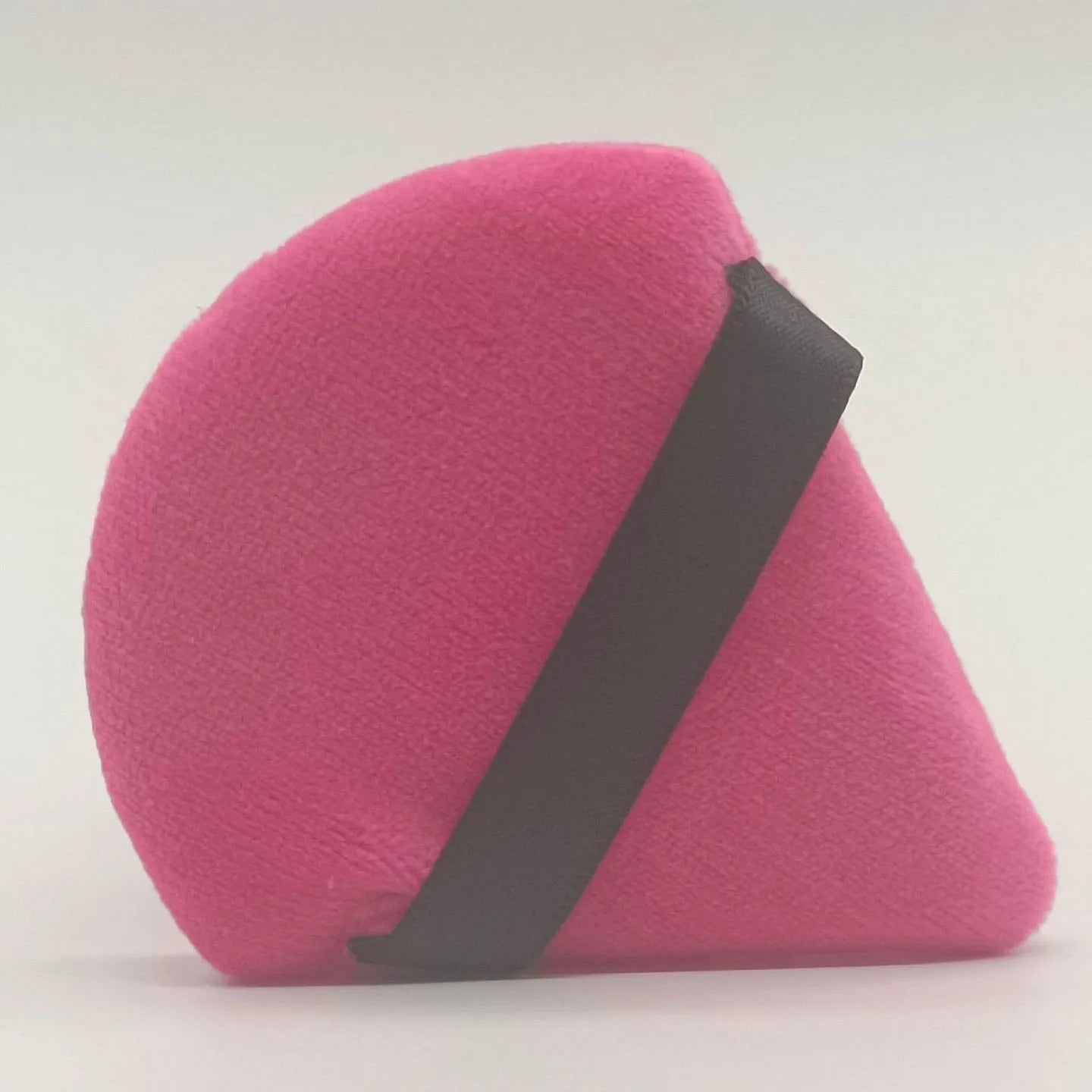 Zonyin Super Soft White Velvet Triangle Powder Puff Face Makeup Sponge Cosmetic Puff for Loose Powder