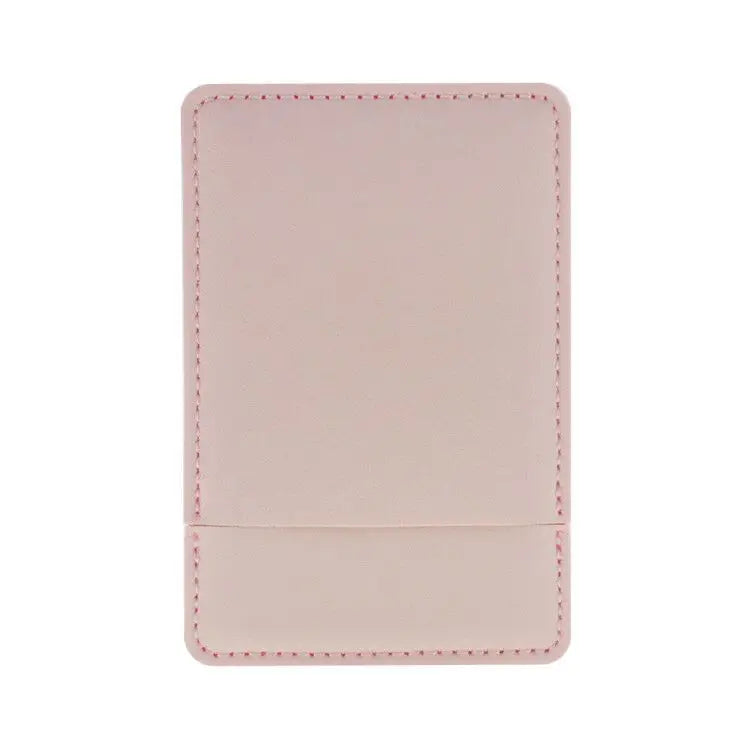 Zonyin Custom Personalized Logo High Quality White Rectangle Pu Leather Pocket Mirror Small Travel Makeup Mirror with Pu Bag