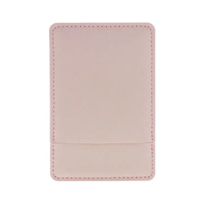 Zonyin Custom Personalized Logo High Quality White Rectangle Pu Leather Pocket Mirror Small Travel Makeup Mirror with Pu Bag