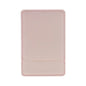 Zonyin Custom Personalized Logo High Quality White Rectangle Pu Leather Pocket Mirror Small Travel Makeup Mirror with Pu Bag