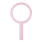 Zonyin Plastic Round Customized Logo Small Portable Makeup Mirror New Design Round Handheld Travel Mirror with Personalization