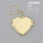 Zonyin Metal Keychain Mirror Creative Double Sided Folding Pocket Mirror Mini Gift Cosmetic Mirror with Ring for DIY Crafts