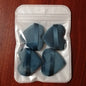 Zonyin New Arrival Small Big Pink Heart Shaped Soft Velvet Powder Puff for Make up