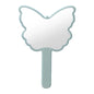 Zonyin Custom Logo Hand Mirror Cute Butterfly Shape Portable Cosmetic Mini Pocket Travel Mirror Personalized Feature