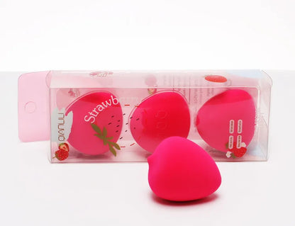 Zonyin Super Soft Latex Free Green Avocado Makeup Blender Sponge 3 Packs Makeup Sponge Set With Box