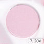 Zonyin Cute Portable Round PU Leather Folding Mirror Shiny Heart Shape 2X Double Sided Pu Pocket Makeup Mirror with Custom Logo