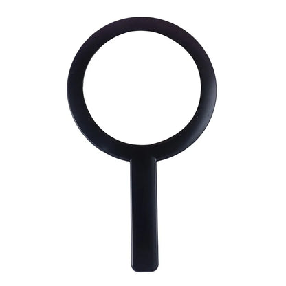 Zonyin Plastic Round Customized Logo Small Portable Makeup Mirror New Design Round Handheld Travel Mirror with Personalization