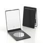 Zonyin New Rechargeable Folding Travel LED Compact Makeup Mirror With 3X Magnifying Portable Tabletop Cosmetic Mirror for Travel