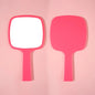 Zonyin Best Selling Large Square Hand Mirror Custom Logo Salon Barber Makeup Mirrors Handheld Mirror With Handle Makeup Tool