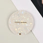 Zonyin Vintage Round Acetate Makeup Mirror Foldable Handheld Mirror Compact Small Circular Pocket Cosmetic Mirror for Purse