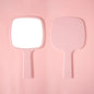Zonyin Best Selling Large Square Hand Mirror Custom Logo Salon Barber Makeup Mirrors Handheld Mirror With Handle Makeup Tool