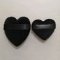 Zonyin Best Selling Super Soft Velvet Makeup Sponge Puff Small Large Heart Shape Velour Powder Puff for Women