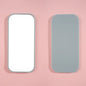 Zonyin Wholesale Promotion Portable Handheld Square Cosmetic Makeup Mirror Plastic+Glass Travel Pocket Personalized Small Mirror