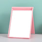 Zonyin High Quality Black Rectangle Folding Compact Travel Makeup Mirror Customizable Plastic Foldable Desktop Mirror for Women