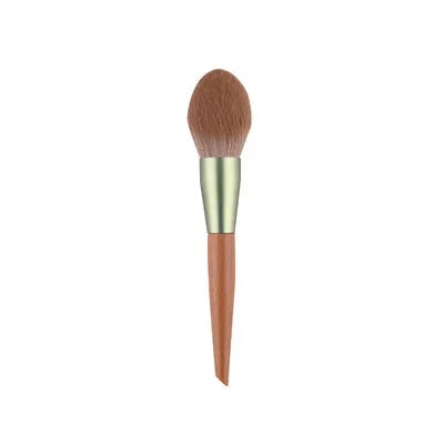 Zonyin Luxury Premium Professional Wood Powder Brush Big Loose Vegan Makeup Blusher Brush