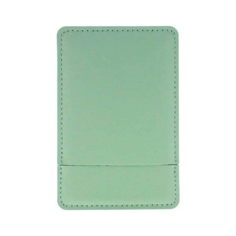 Zonyin Custom Personalized Logo High Quality White Rectangle Pu Leather Pocket Mirror Small Travel Makeup Mirror with Pu Bag