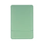 Zonyin Custom Personalized Logo High Quality White Rectangle Pu Leather Pocket Mirror Small Travel Makeup Mirror with Pu Bag