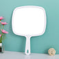 Zonyin Custom Large Size Plastic Handheld Cosmetic Mirror High Quality Big Handheld Mirror for Hair Beauty Salon