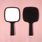 Zonyin Best Selling Large Square Hand Mirror Custom Logo Salon Barber Makeup Mirrors Handheld Mirror With Handle Makeup Tool