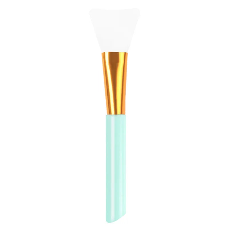 Zonyin 7 Color Soft Head Silicone Facial Mask Brush Set Single Head Beauty Brush Film Adjustment Stick Silicone Makeup Brush Set