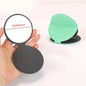 Zonyin Factory Price PU Leather Round Stainless Steel Makeup Mirror Multifunction Portable Foldable Purse Mirror for Promotion