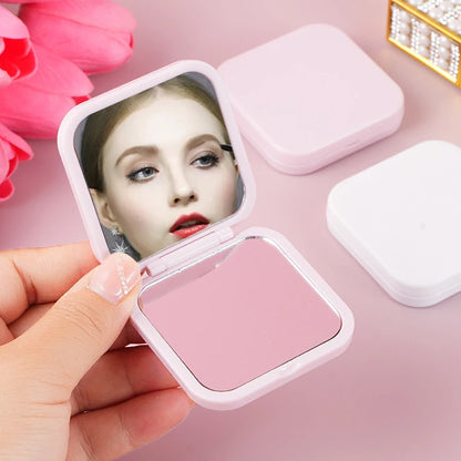 Zonyin High Quality Promotional Gift Dual-sided Cosmetic Mirror 2X Small Plastic Pocket Mirror Makeup Mirror With Customized