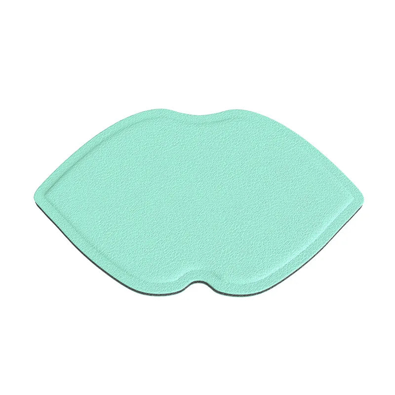 Zonyin Hot Selling Lip Pu Leather Foldable Makeup Mirror Stainless Steel HD Portable Small Pocket Mirror for Promotions Gift