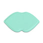 Zonyin Hot Selling Lip Pu Leather Foldable Makeup Mirror Stainless Steel HD Portable Small Pocket Mirror for Promotions Gift